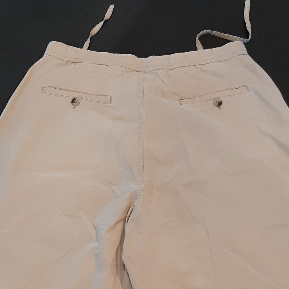 Northern Reflections Cream Lightweight Drawstring Pants - Picture 5 of 9